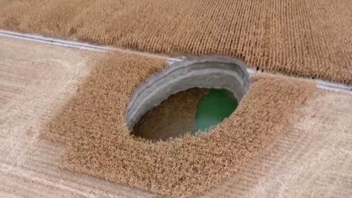 Surge in 'Turkey's granary' sinkholes imperils agriculture